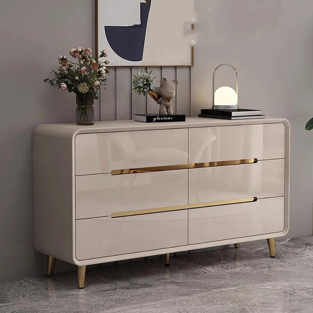 Classic Nordic Display Cabinet – Luxury Storage Drawers for Living Room - Image 5