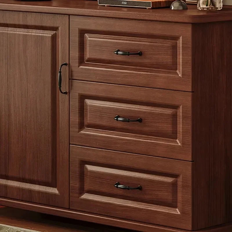 Vintage Nordic Drawer Cabinet – Classic Living Room Storage & Display Furniture - Image 3