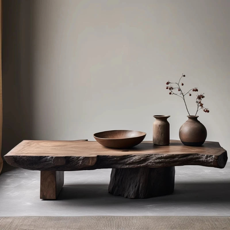 Antique Designer Coffee Table – Unique Wooden Accent Piece for Modern Living Rooms - Image 3