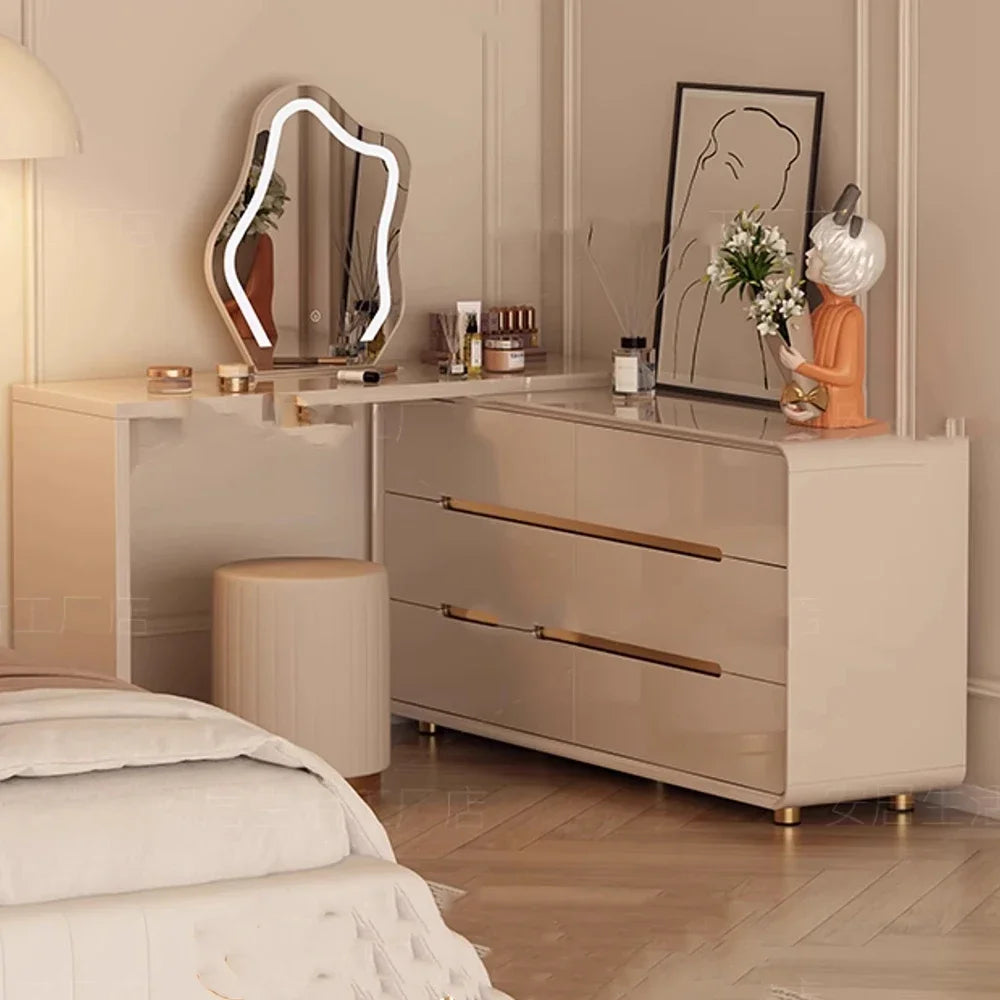 Classic Nordic Display Cabinet – Luxury Storage Drawers for Living Room - Image 4