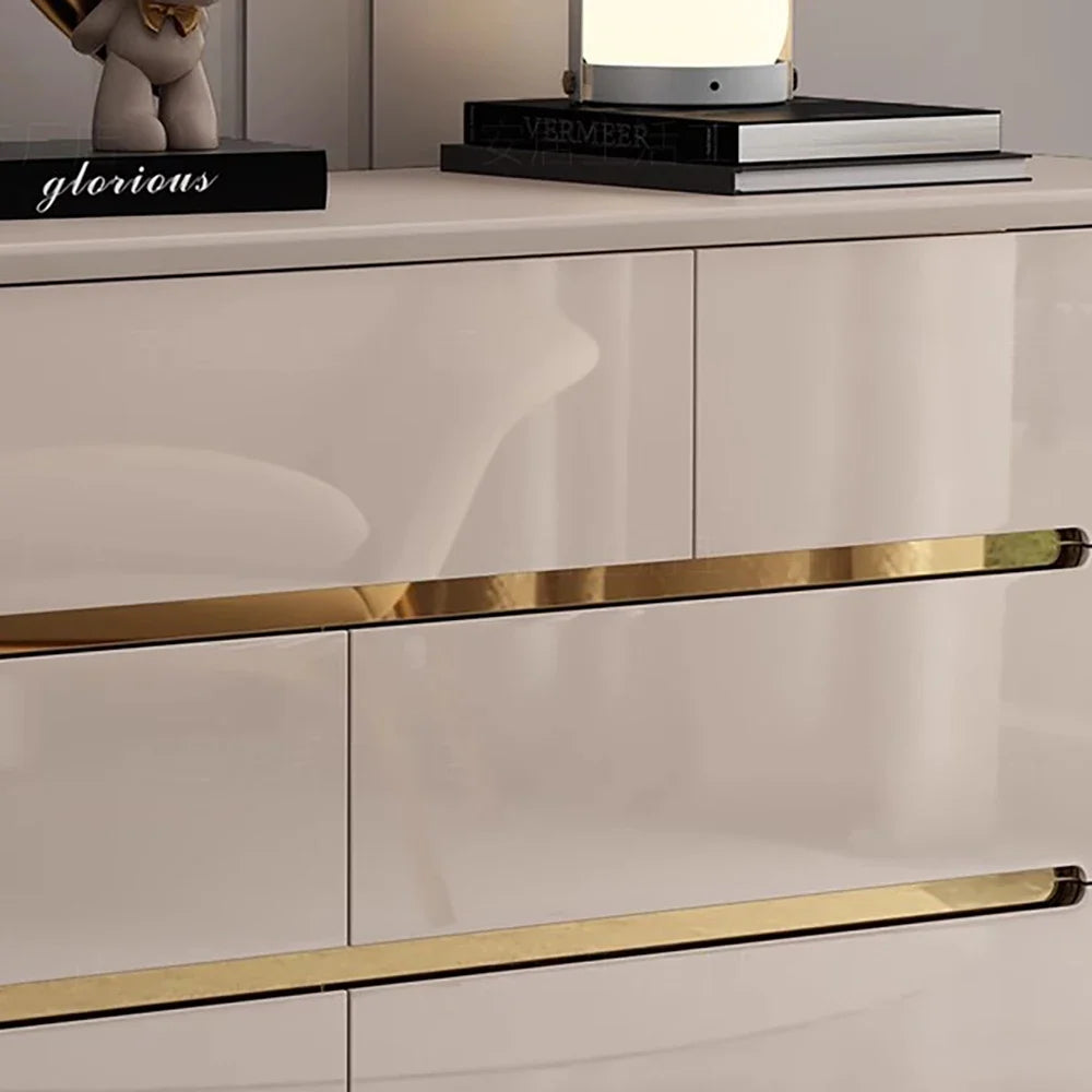 Classic Nordic Display Cabinet – Luxury Storage Drawers for Living Room - Image 2