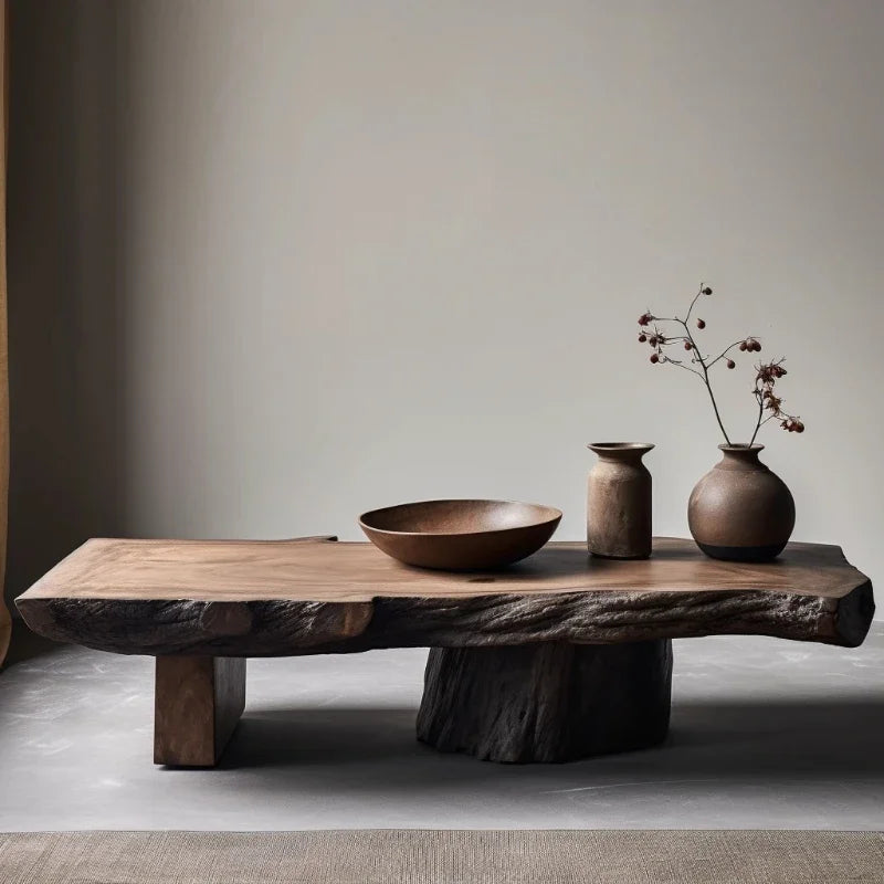 Antique Designer Coffee Table – Unique Wooden Accent Piece for Modern Living Rooms - Image 5