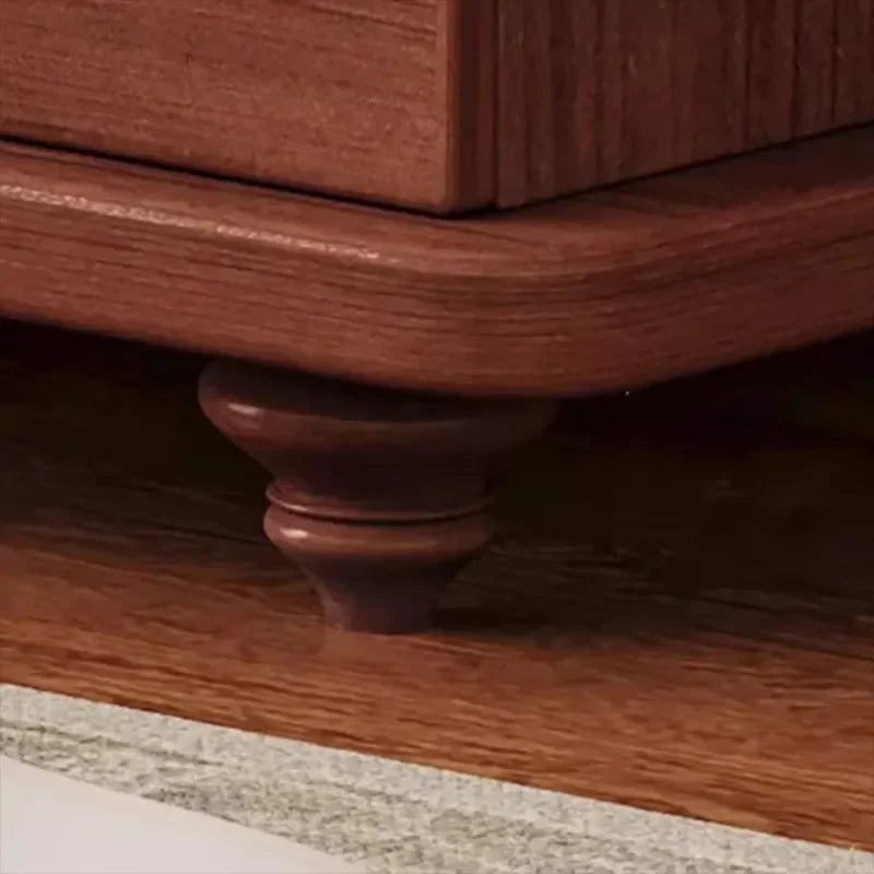 Vintage Nordic Drawer Cabinet – Classic Living Room Storage & Display Furniture - Image 2