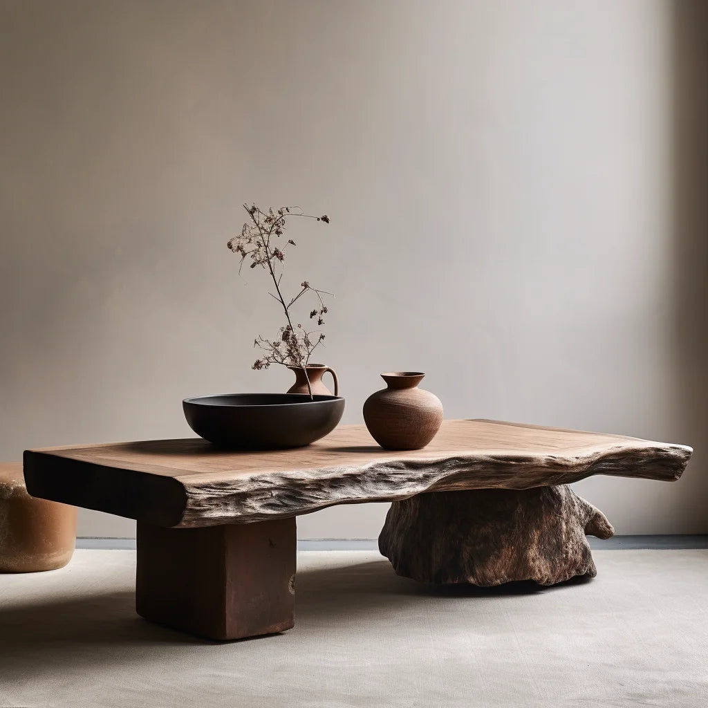 Antique Designer Coffee Table – Unique Wooden Accent Piece for Modern Living Rooms - Image 9